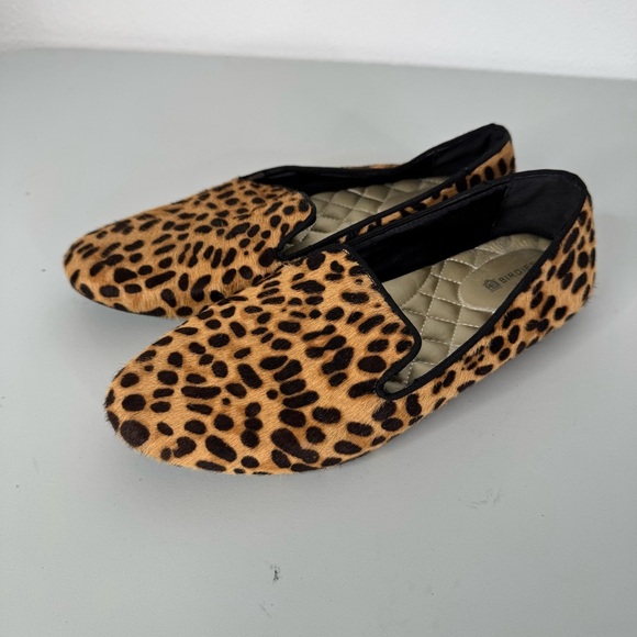 Birdies Spotted Calf Hair Slip On Shoes Size 8 - Picture 3 of 8